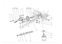 filtri e pompa dell'olio