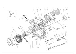 Alternator-side crankcasecover