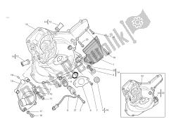 WATER PUMP -ALTERNATOR COVER