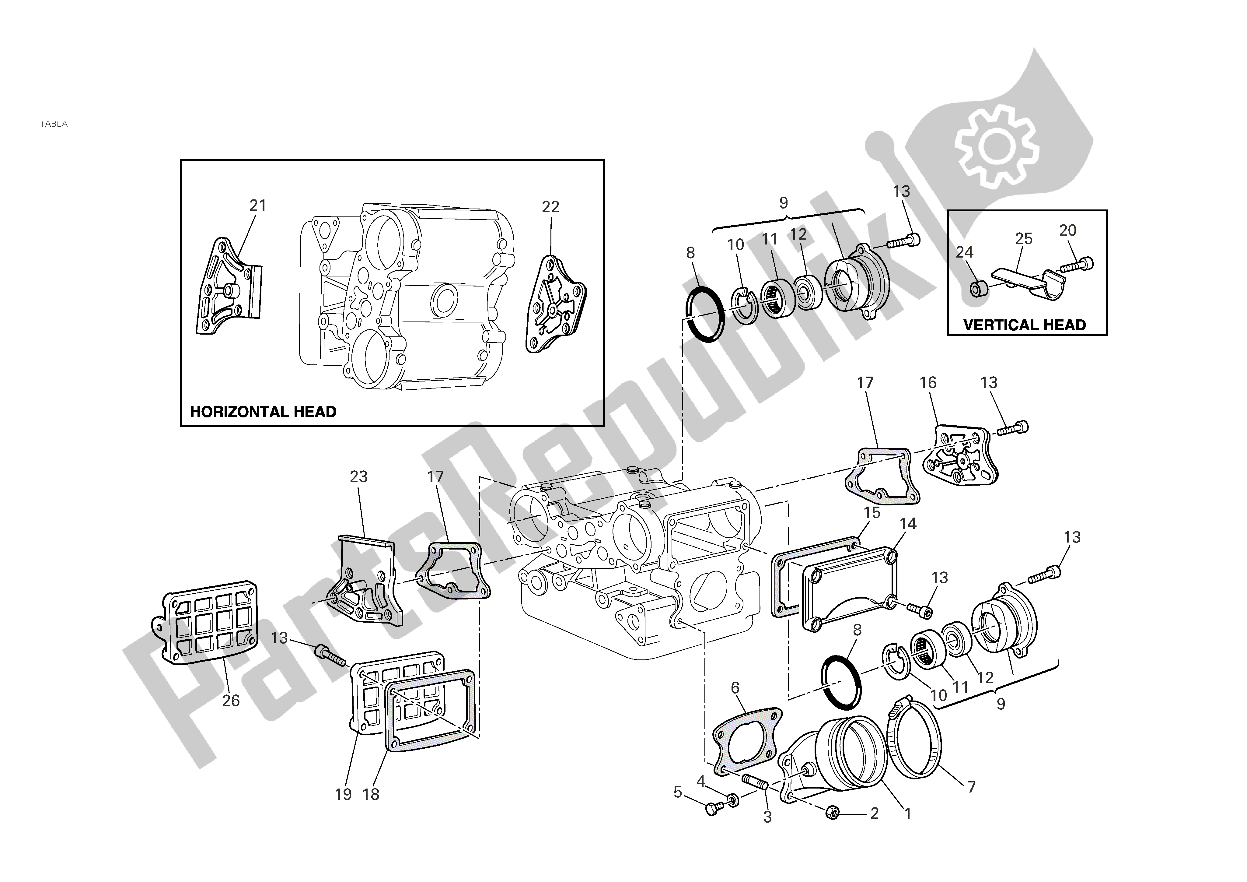 Todas las partes para Coleccionistas Y Headcovers de Ducati Monster S4R 996 2004