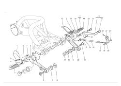 Gearchange lever - footrest