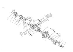 REAR WHEEL AXLE