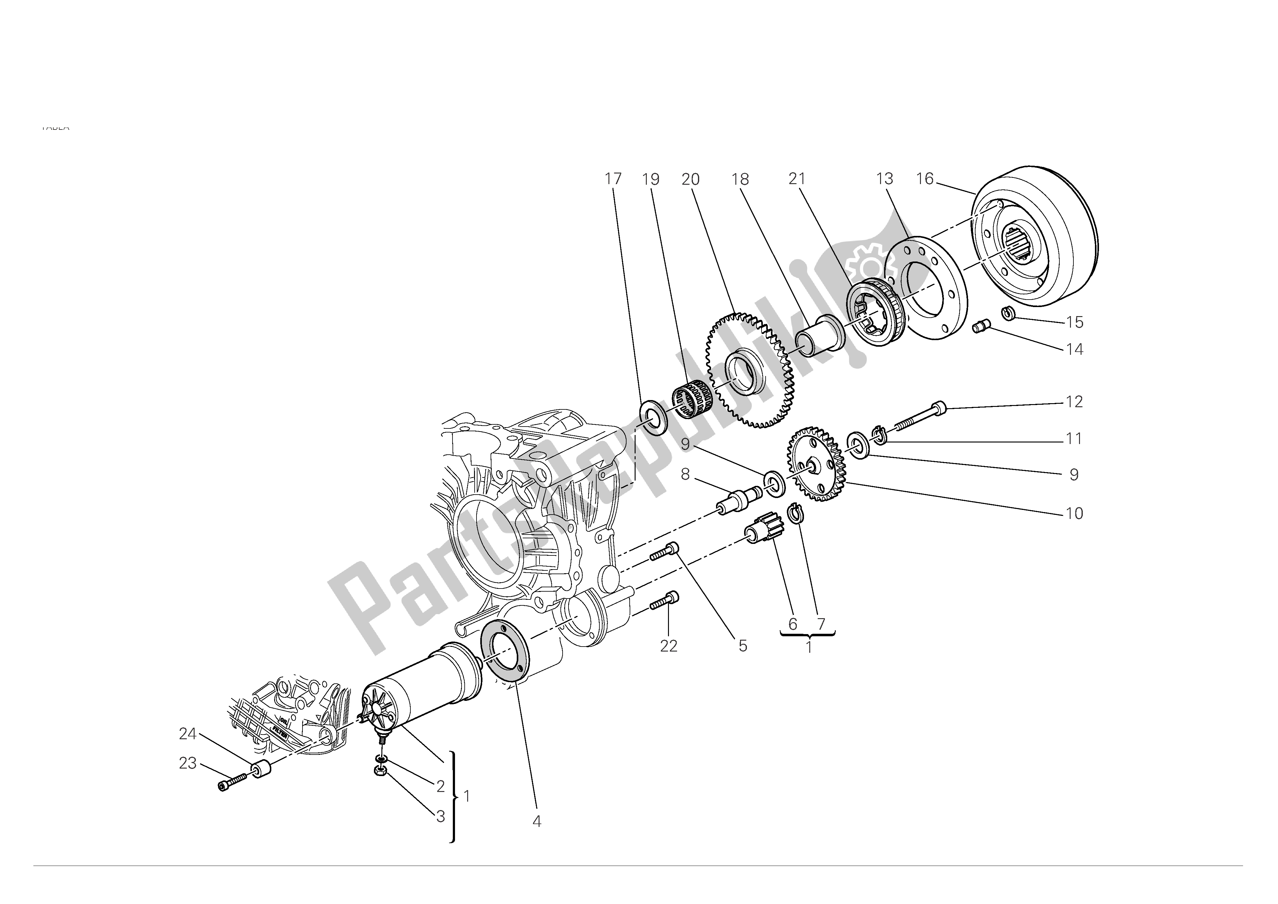 Tutte le parti per il Avviamento E Accensione Elettrici del Ducati Monster S4 RS 1000 2007