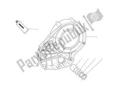 tapa del cárter del lado del embrague