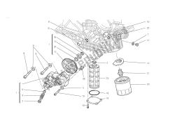 filtri e pompa dell'olio