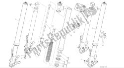 rysunek 21a - przedni widelec [mod: ms1200; xst: aus, eur, fra, jap] ramka grupy