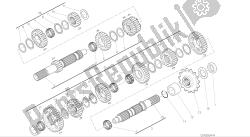 tekening 003 - versnellingsbak [mod: ms1200; xst: aus, eur, fra, jap] groepsmotor