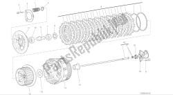 desenho 004 - embreagem [mod: ms1200; xst: aus, eur, fra, jap] motor de grupo