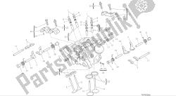 desenho 014 - cabeça de cilindro vertical [mod: ms1200; xst: aus, eur, fra, jap] motor de grupo