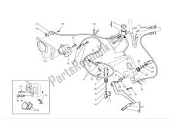 achter hydraulische rem