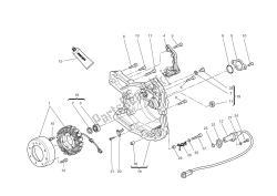 coperchio carter lato alternatore