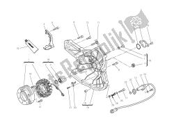 Alternator-side crankcasecover