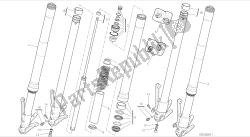 rysunek 21a - przedni widelec [mod: ms1200-a; xst: aus, eur, fra, tha] ramka grupy