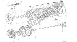 dessin 004 - embrayage [mod: ms1200-a; xst: aus, eur, fra, tha] moteur de groupe