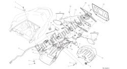 desenho 27a - suporte da placa da matrícula - farol traseiro [mod: ms1200; xst: jap] grupo elétrico