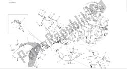 disegno 34b - cornice del gruppo carenatura [mod: ms1200s]