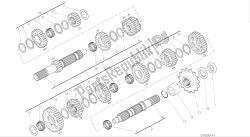 desenho 003 - motor do grupo da caixa de engrenagens [mod: ms1200s]