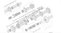 DRAWING 003 - GEAR BOX [MOD:MS1200S]GROUP ENGINE