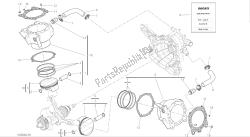 dibujo 007 - cilindros - pistones [mod: ms1200s] motor de grupo