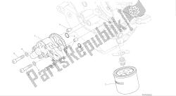 tekening 009 - oliepomp - filter [mod: ms1200s] groepsmotor