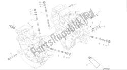 DRAWING 10A - HALF-CRANKCASES PAIR [MOD:MS1200S]GROUP ENGINE