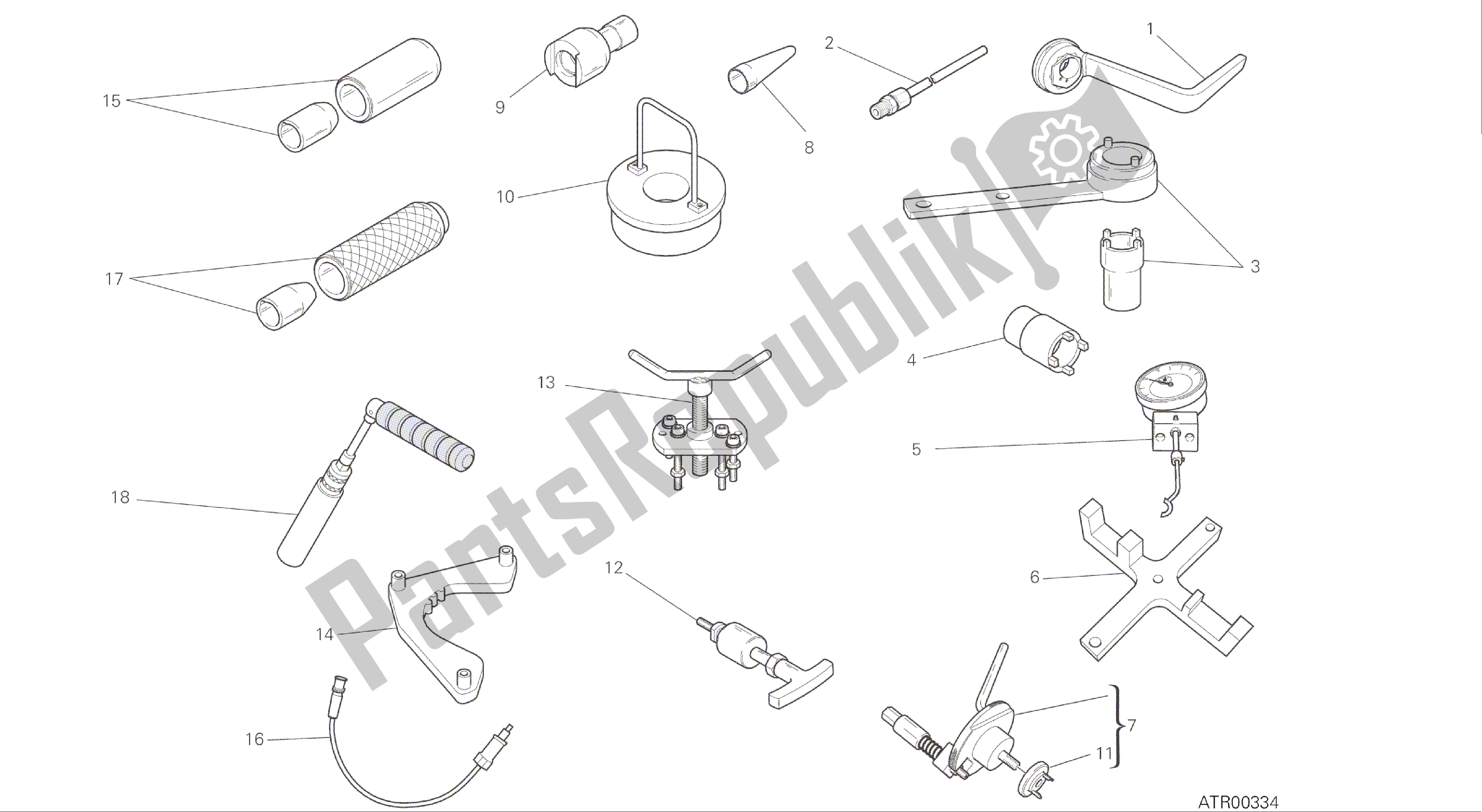 Alle onderdelen voor de Tekening 01a - Workshop Service Tools [mod: Ms1200s] Groepstools van de Ducati Multistrada S ABS 1200 2016