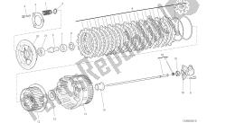 dessin 004 - embrayage [mod: ms1200pp; xst: aus, eur, fra, jap, tha] group engine