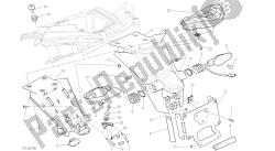 DRAWING 27A - NUMBER PLATE HOLDER - TAIL LIGHT [MOD:MS1200ST;XST:CHN]GROUP ELECTRIC