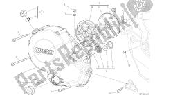 dibujo 005 - cubierta del embrague [mod: ms1200st; xst: aus, chn, eur, fra, jap, tha] motor de grupo