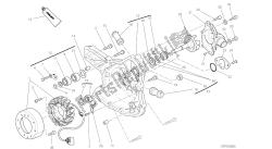 disegno 011 - coperchio del generatore [mod: ms1200st; xst: aus, chn, eur, fra, jap, tha] gruppo motore