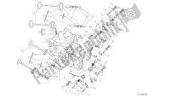 disegno 015 - testata orizzontale [mod: ms1200st; xst: aus, chn, eur, fra, jap, tha] gruppo motore