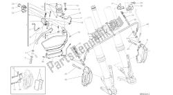 tekening 024 - voorremsysteem [mod: ms1200st; xst: aus, chn, eur, fra, jap, tha] groepsframe