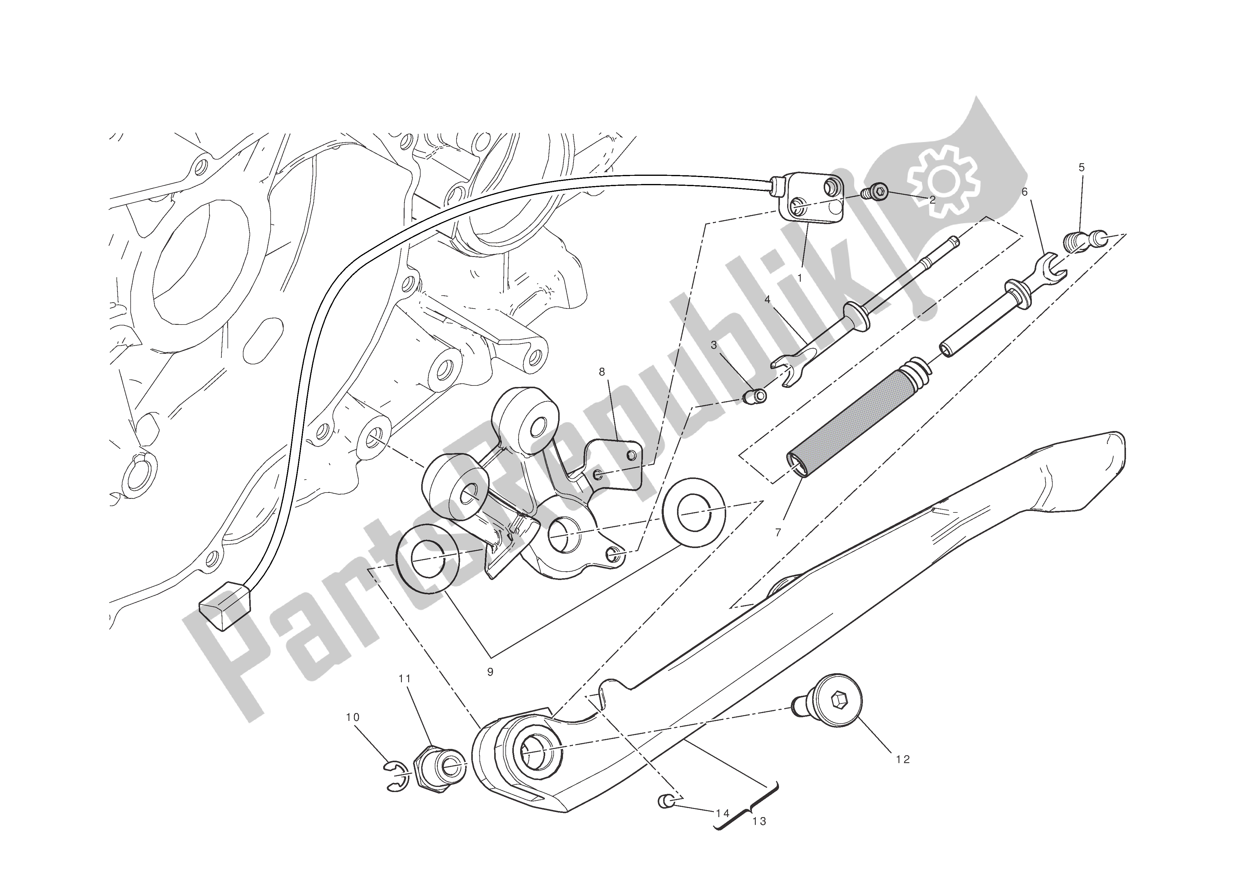 Todas las partes para Estar de Ducati 1199 Panigale S 2012