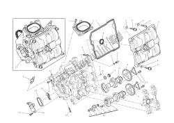 Horizontal cylinder head -timing