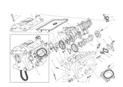 Vertical cylinder head -timing