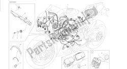 dibujo 18c - mazo de cables [mod: 1299; xst: aus, eur, fra, jap, twn] grupo eléctrico