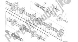 desenho 003 - caixa de engrenagens [mod: 1299; xst: aus, eur, fra, jap, twn] motor de grupo