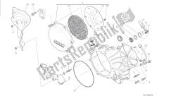 dessin 005 - embrayage - couvercle de carter latéral [mod: 1299; xst: aus, eur, fra] groupe moteur