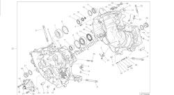 dessin 010 - paire de demi-carters [mod: 1299; xst: aus, eur, fra, jap, twn] moteur de groupe