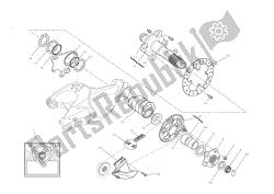 REAR WHEEL AXLE