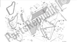 disegno 030 - radiatore acqua [mod: 1199 r; xst: aus, eur, fra, jap, twn] cornice di gruppo