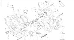 dibujo 10a - par de semicárter [mod: 1199 r; xst: aus, eur, fra, jap, twn] motor de grupo