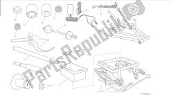 tekening 01c - gereedschap voor werkplaatsonderhoud [mod: 1199r; xst: aus, eur, fra, jap, twn] groepstools