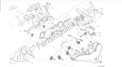 desenho 020 - fanale anteriore e cruscotto [mod: 1199r; xst: aus, eur, fra, jap, twn] quadro de grupo