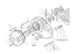 couvercle de carter côté embrayage