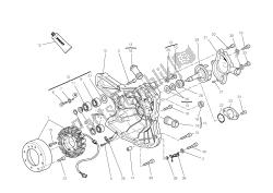 Water pump-altr-sidecrnkcse cover