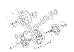 Front and rear wheels