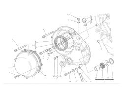 Clutch-side crankcase cover