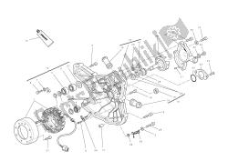 Water pump-altr-sidecrnkcse cover