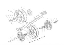 Front and rear wheels